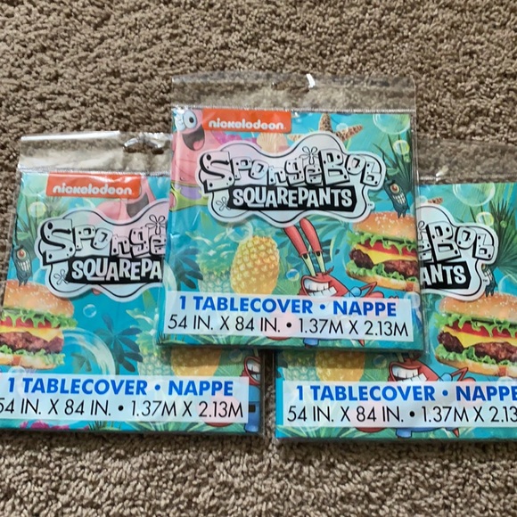 nickelodeon SpongeBob SquarePants  table cover - Picture 3 of 3